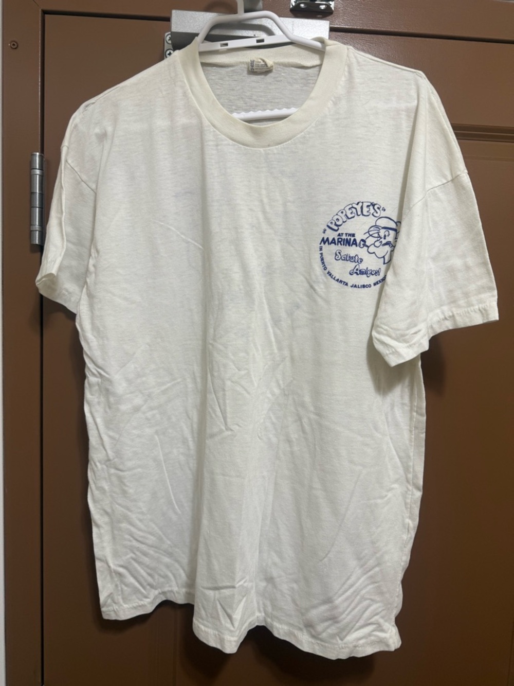 Vintage 90s Popeyes Tee Shirt